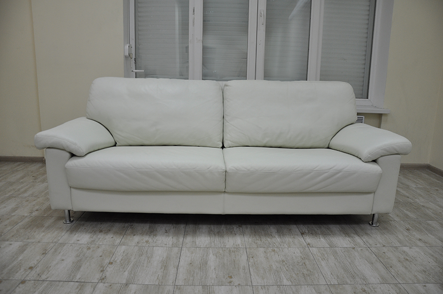 Кожаный диван, белый. Италия | kupidivan